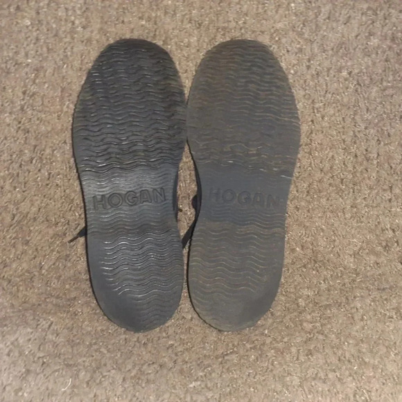 HOGAN-Blue Suede/Textile Sneakers-BN105-Size 6.5 UK-39 EU-8.5 US Woman-7 Men-EX - Picture 7 of 8